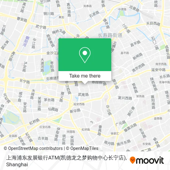 上海浦东发展银行ATM(凯德龙之梦购物中心长宁店) map