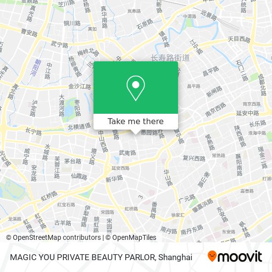 MAGIC YOU PRIVATE BEAUTY PARLOR map