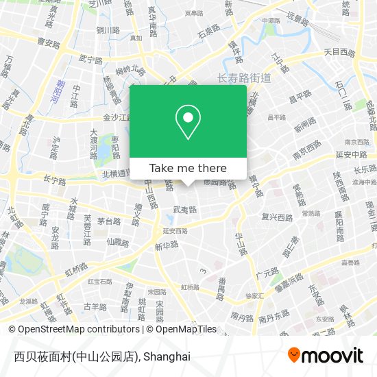 西贝莜面村(中山公园店) map