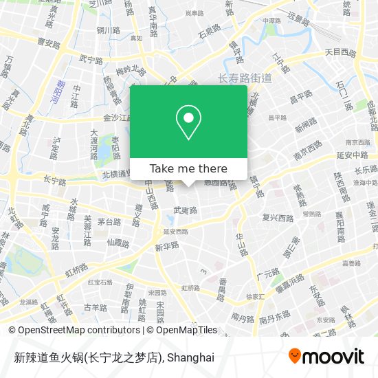 新辣道鱼火锅(长宁龙之梦店) map