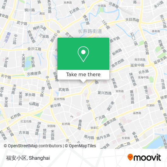 福安小区 map