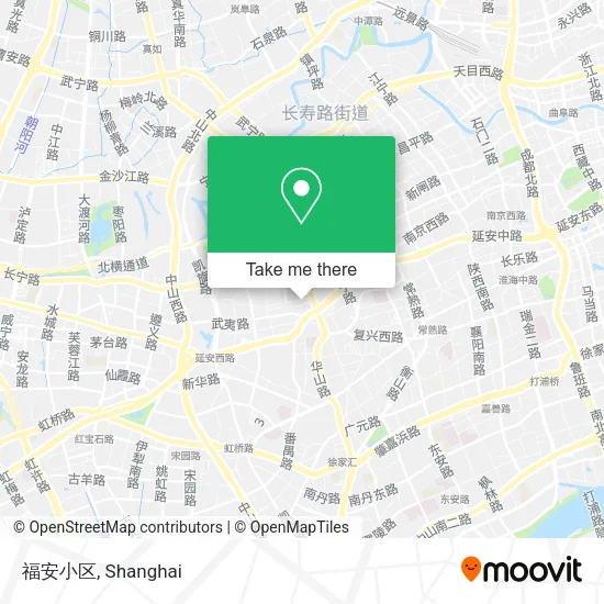 福安小区 map