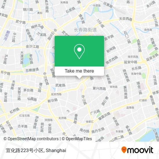 宣化路223号小区 map