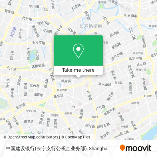 中国建设银行(长宁支行公积金业务部) map