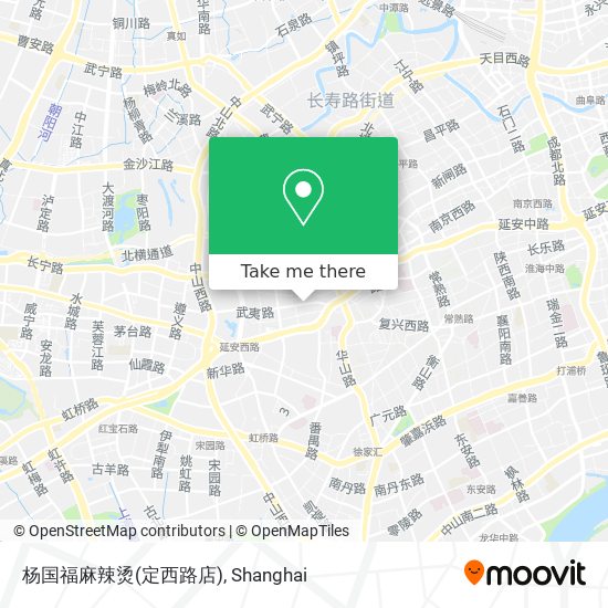 杨国福麻辣烫(定西路店) map