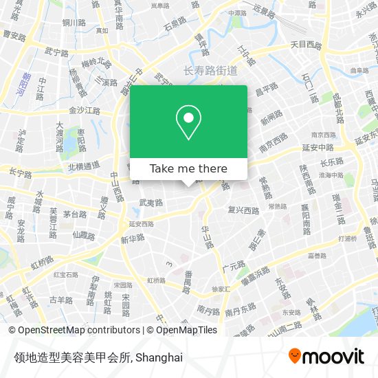 领地造型美容美甲会所 map