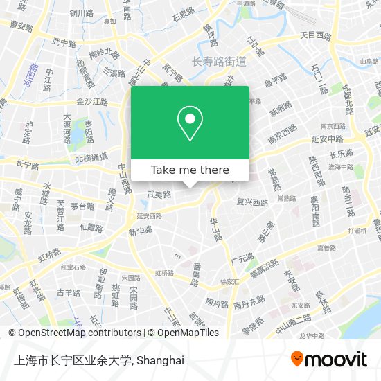 上海市长宁区业余大学 map