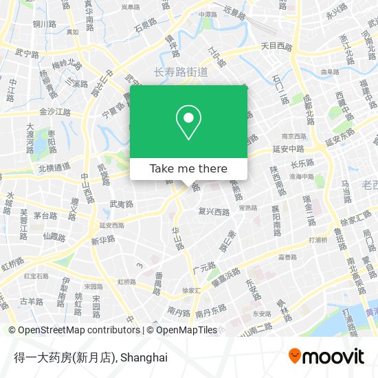 得一大药房(新月店) map