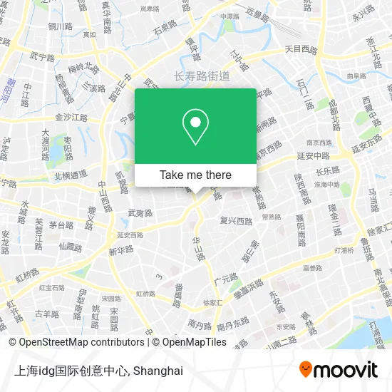 上海idg国际创意中心 map