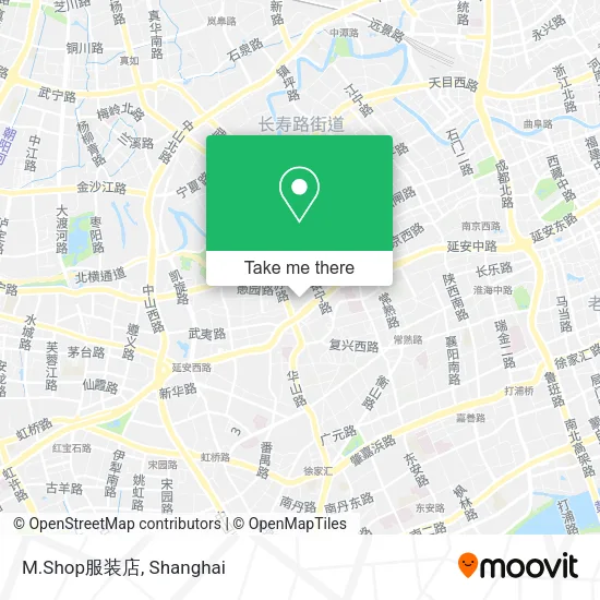 M.Shop服装店 map