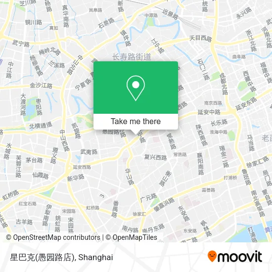 星巴克(愚园路店) map