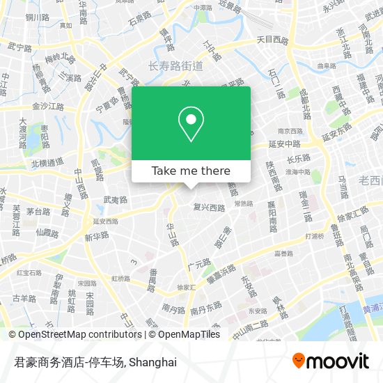 君豪商务酒店-停车场 map