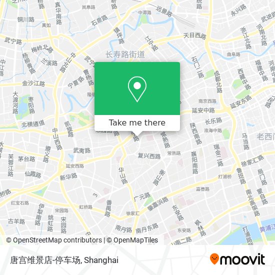唐宫维景店-停车场 map