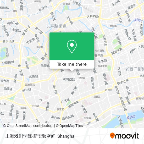 上海戏剧学院-新实验空间 map