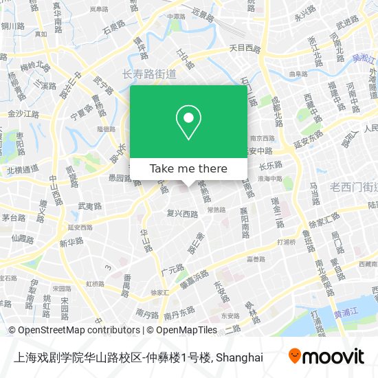 上海戏剧学院华山路校区-仲彝楼1号楼 map