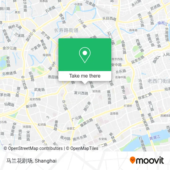马兰花剧场 map