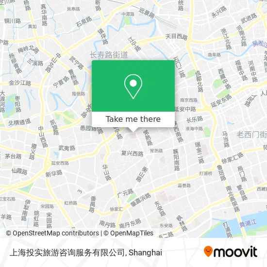 上海投实旅游咨询服务有限公司 map