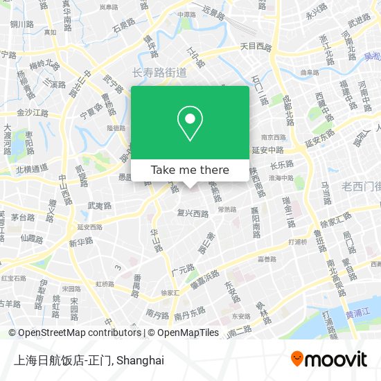 上海日航饭店-正门 map