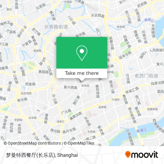 梦曼特西餐厅(长乐店) map