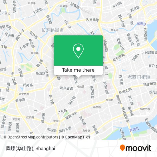 凤蝶(华山路) map