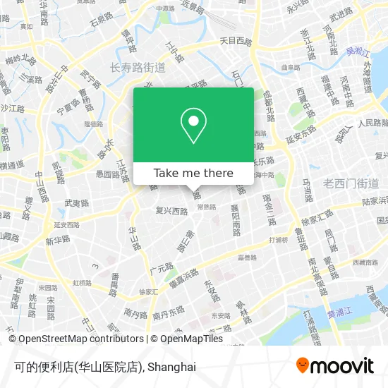 可的便利店(华山医院店) map