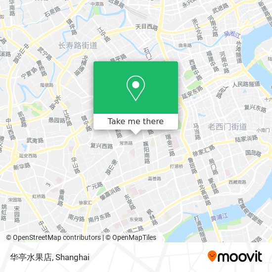 华亭水果店 map