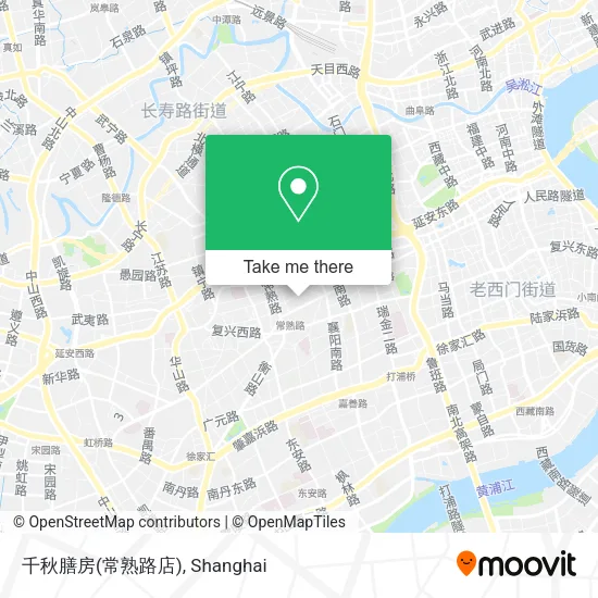 千秋膳房(常熟路店) map