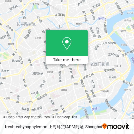 freshteabyhappylemon-上海环贸IAPM商场 map