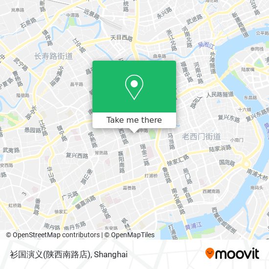 衫国演义(陕西南路店) map