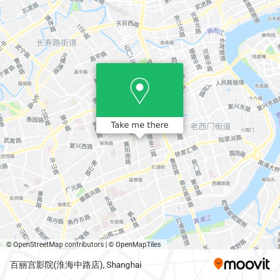 百丽宫影院(淮海中路店) map