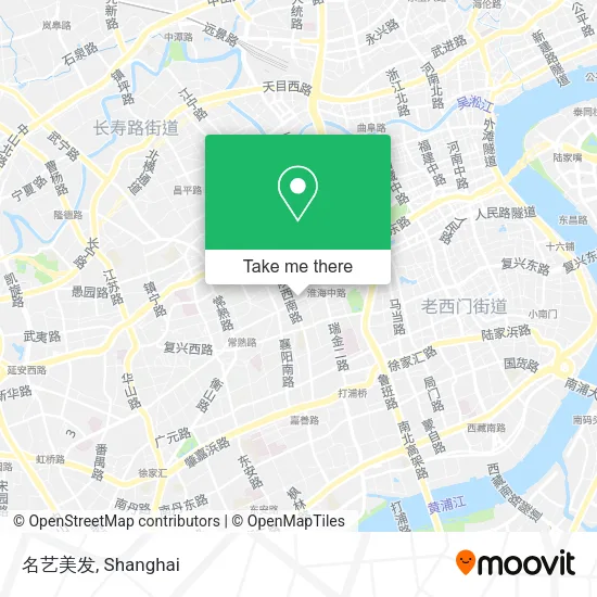 名艺美发 map