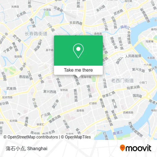 蒲石小点 map