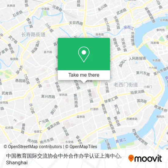 中国教育国际交流协会中外合作办学认证上海中心 map