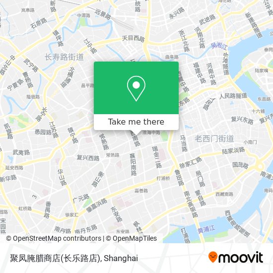 聚凤腌腊商店(长乐路店) map