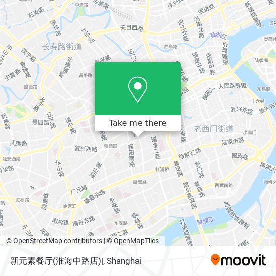 新元素餐厅(淮海中路店)| map