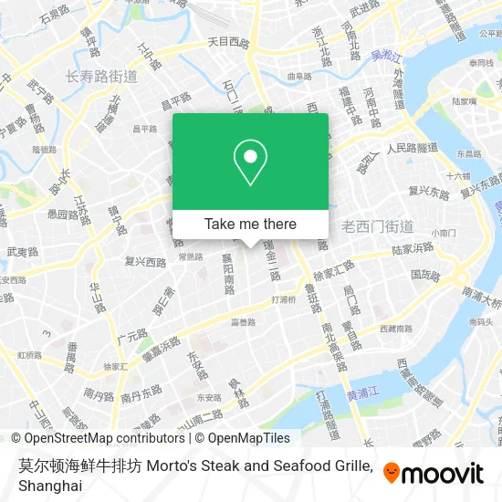 莫尔顿海鲜牛排坊 Morto's Steak and Seafood Grille map
