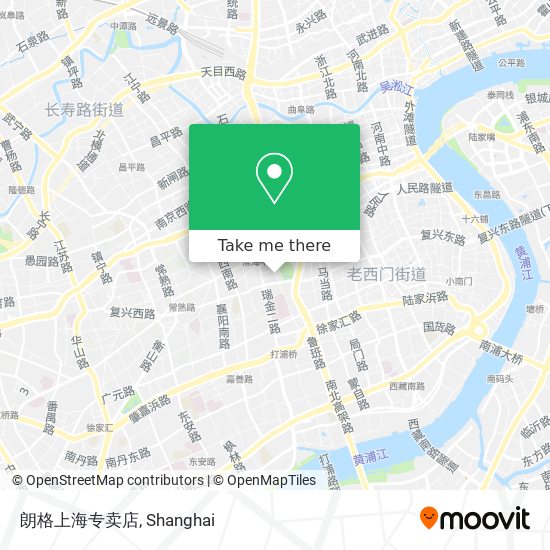 朗格上海专卖店 map
