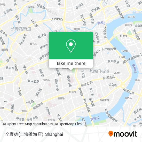 全聚德(上海淮海店) map