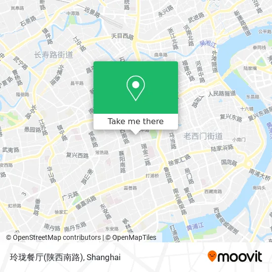 玲珑餐厅(陕西南路) map