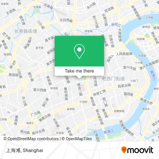上海滩 map
