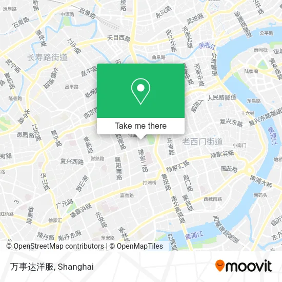 万事达洋服 map