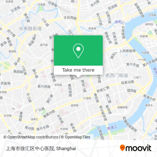 上海市徐汇区中心医院 map