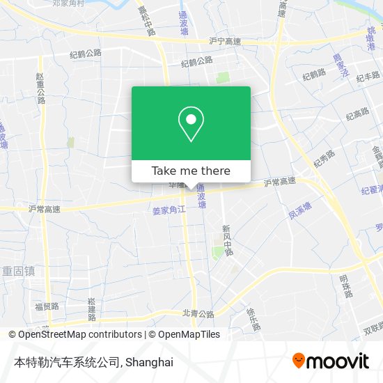 本特勒汽车系统公司 map
