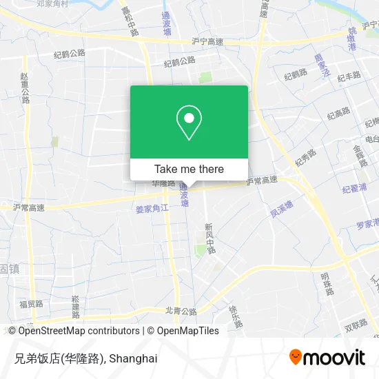 兄弟饭店(华隆路) map