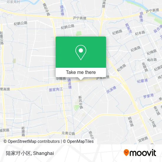 陆家圩小区 map
