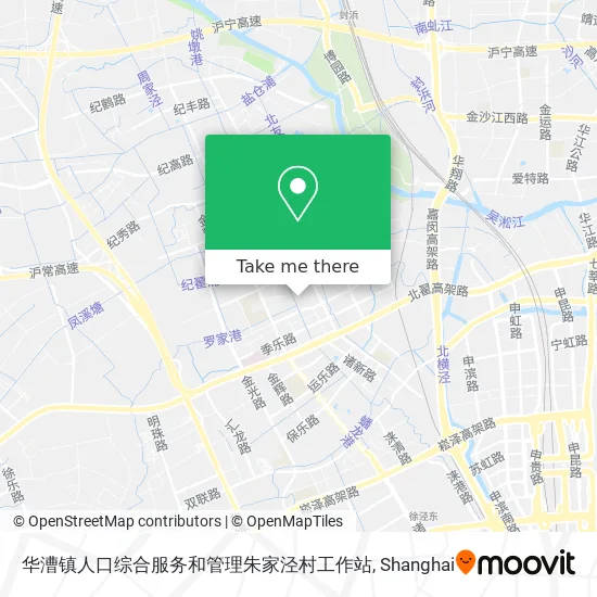 华漕镇人口综合服务和管理朱家泾村工作站 map