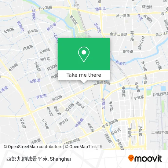 西郊九韵城景平苑 map