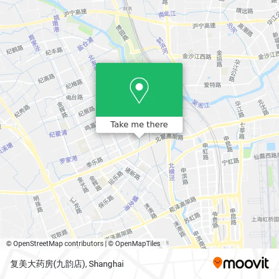 复美大药房(九韵店) map