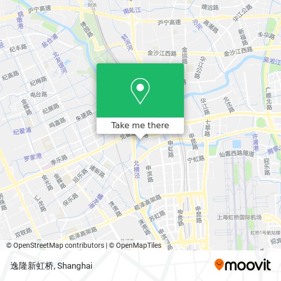 逸隆新虹桥 map