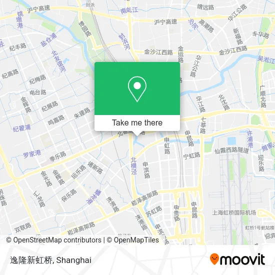 逸隆新虹桥 map